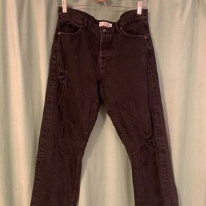 Free People “We The Free” Black Jeans
